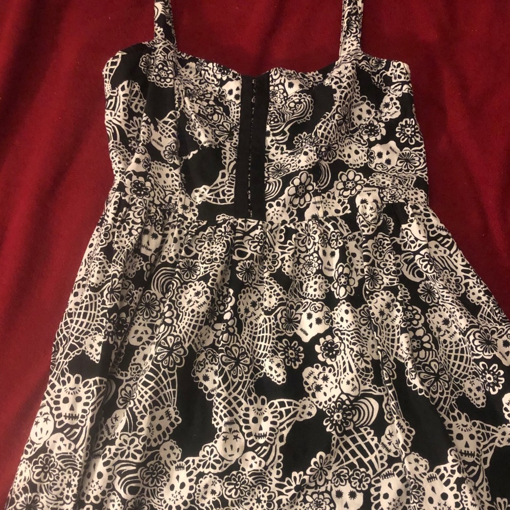 Hot Topic Royal Bones Dress
